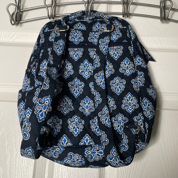 Vera Bradley calypso blue small backpack main image 4